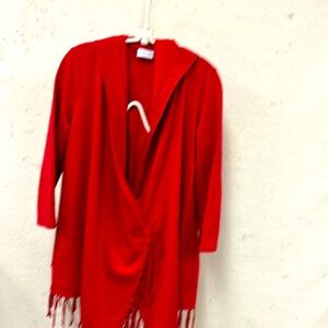 Chicos Zenergy fringed wrap